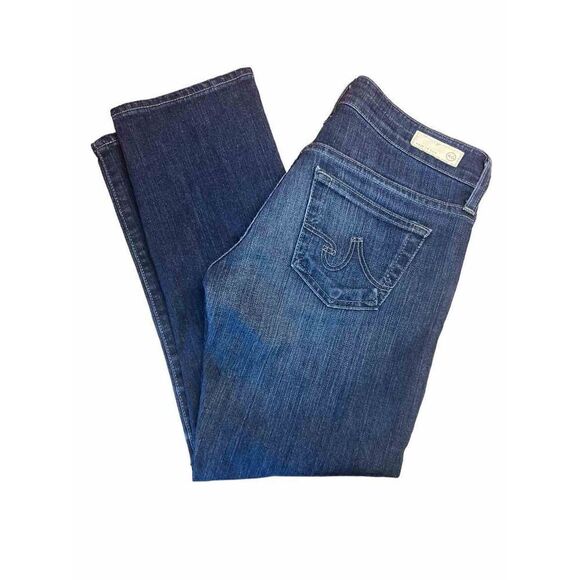 Adriana Goldschmied 25R tomboy crop relaxed straight jeans denim - Picture 3 of 6